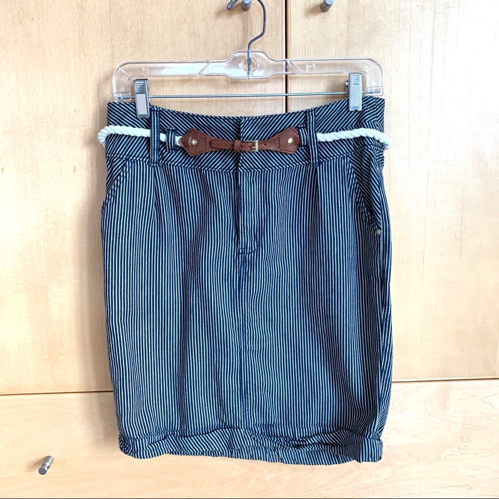 Anthropologie Ett Twa Denim Skirt 4